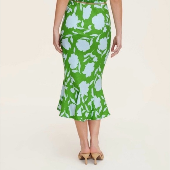 NWT Kate Spade x Target Green Floral Skirt - Picture 3 of 10